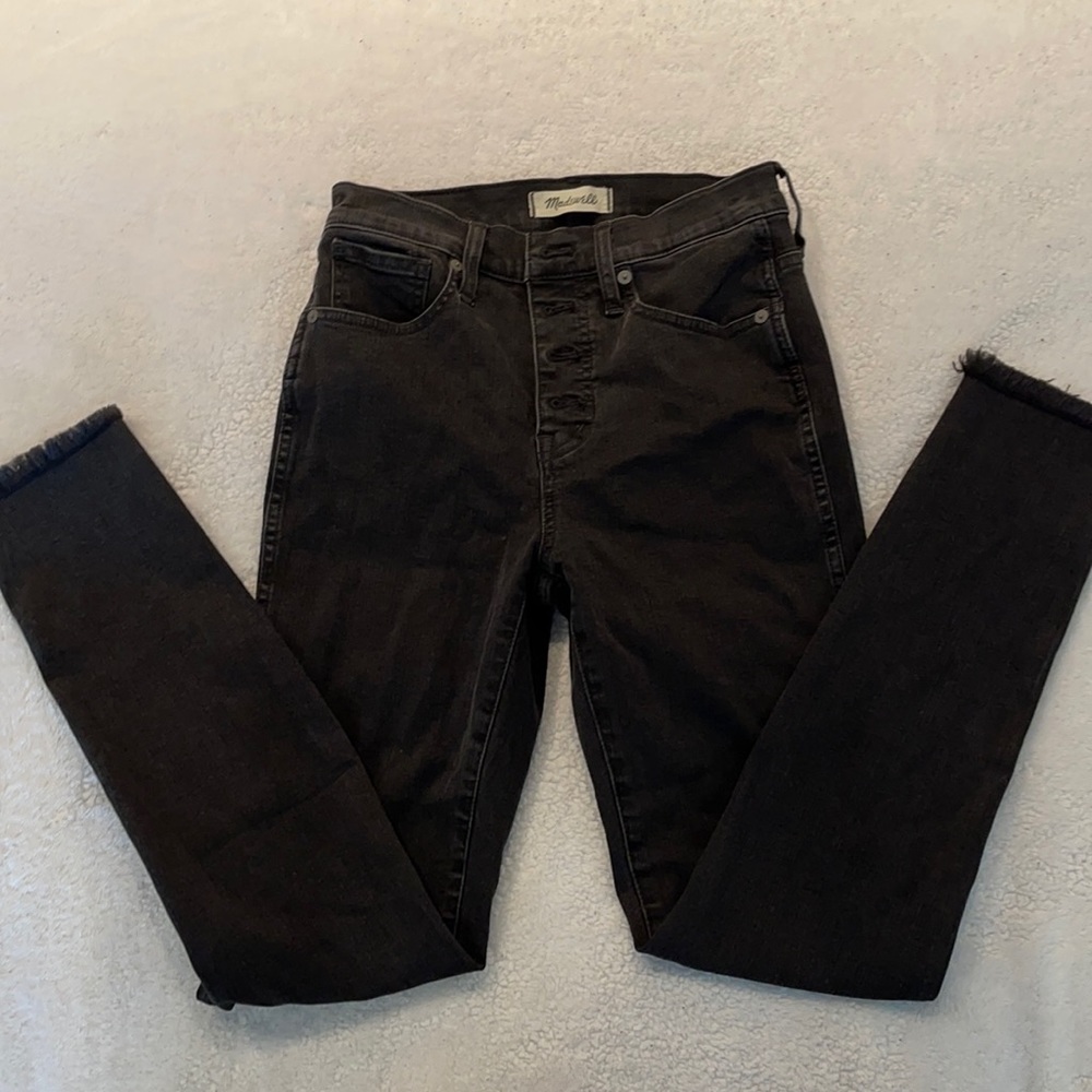 Madewell 10” high rise skinny jeans size 26